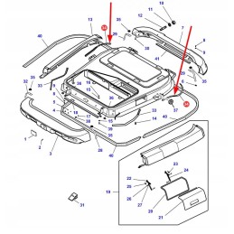 4278389m1 kabinos stogo sandariklis