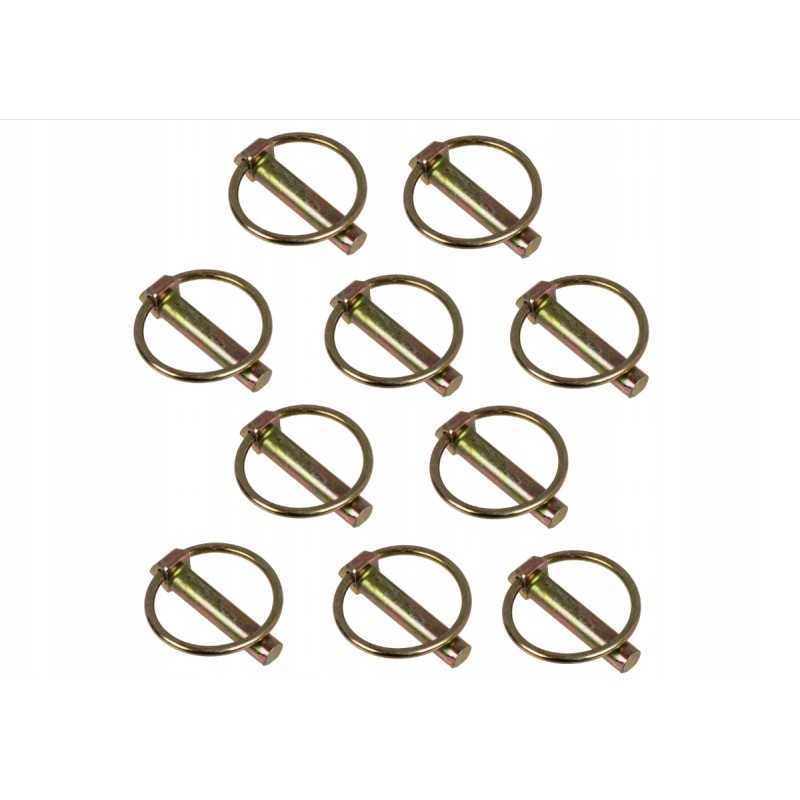 Smeigtukas, kaištis su kaiščiu, 11mm, 10 vnt
