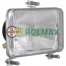 Priekinis žibintas h4 stačiakampis 12 24v LA80167