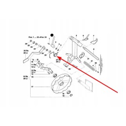 40007901 priekinio rato vairo įvorės įvorė