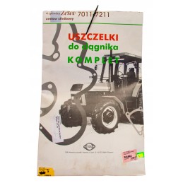 Variklio tarpiklių komplektas 4 cilindrų Zetor UR i 7011 7211