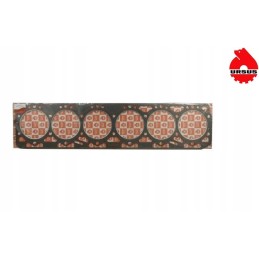 Galvutės tarpiklis silikonas 6 cilindrai 2 skylės 1 5mm