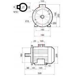 Siurblys 12l variklis 380v 3kw 14mpa hidrolideris