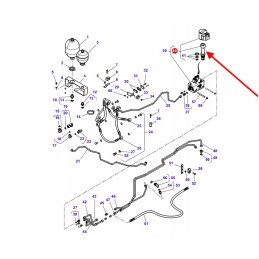 3909720m91 hidraulinės sistemos solenoidinis vožtuvas