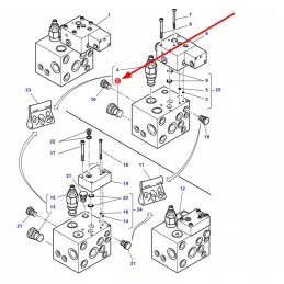 3907336m91 hidraulinis vožtuvas