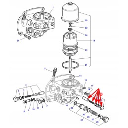3901460m91 filtro korpuso remonto komplektas