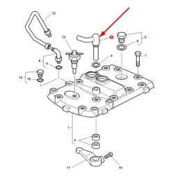 3813532m1 pavarų perjungimo svirtis