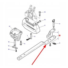 3810762m91 prikabinimo sija
