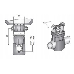 Priekinių žibintų elementas wesem car2 49110 02