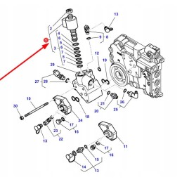3799101m3 hidraulinis solenoidinis vožtuvas