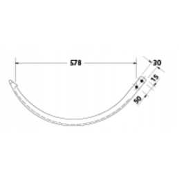 Adata adata aliuminio Welger presas 1121 22 04 01