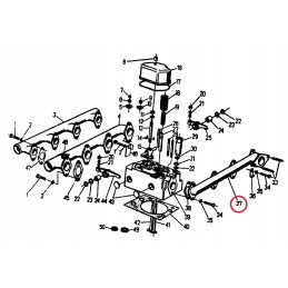 Išmetimo kolektoriaus vamzdis skirtas Ursus C 360 Polish
