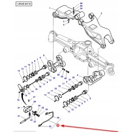 3788144m1 priekinės ašies laidų rinkinys