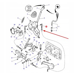 3786476m2 pavarų perjungimo trosas