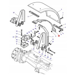 3784948m1 priekinio sparno laikiklis
