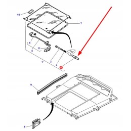 3780472m1 stogo lango montavimas