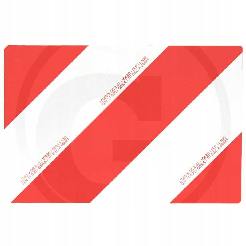 Vienpusė įspėjimo lenta, vertikaliai į kairę