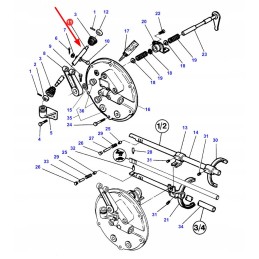 3714146m1 pavarų svirtis