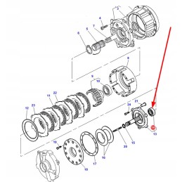 3712300m1 1 eilės rutulinis guolis