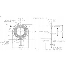 3697586m2 sankabos frikcinis diskas