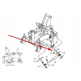 367776 0 stabilizatoriaus kaištis