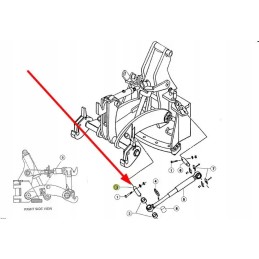 367772 0 stabilizatoriaus kaiščiai