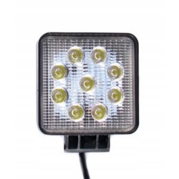 LED darbo lempa 12v 24v, tvirtas aliuminio korpusas