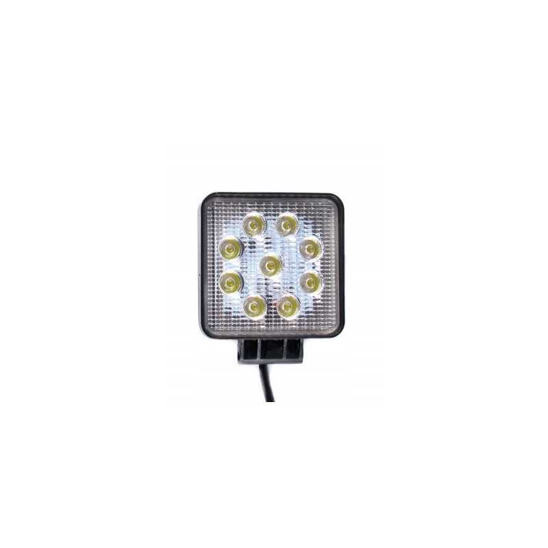 LED darbo lempa 12v 24v, tvirtas aliuminio korpusas