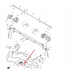 364735x1 hidraulinės žarnos jungtis