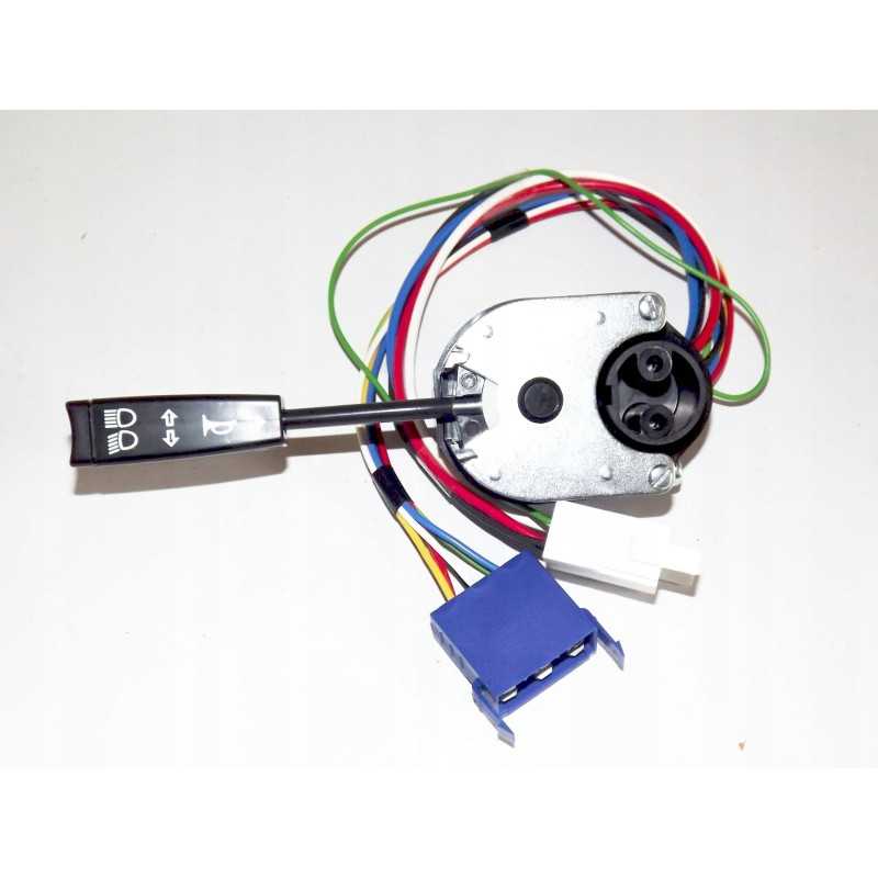 Posūkio rodiklio jungiklis su priekiniais žibintais