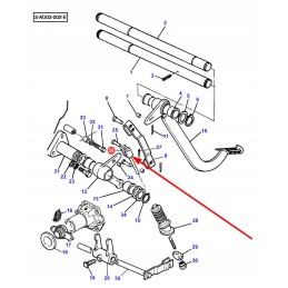 3598352m91 sankabos pedalo trosas