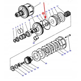 3582933m1 sandarinimo žiedas