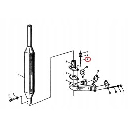 M10x25 smeigtukas, duslintuvo alkūnės c 330 c 360