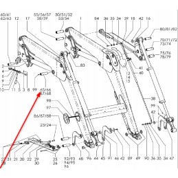3456220 kaištis 30 x 120 mm
