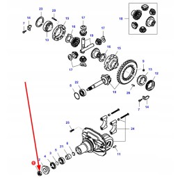 3428237m1 tilto veržlė