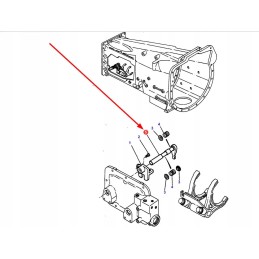 3388845m4 selektoriaus svirtis