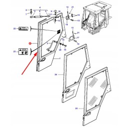 3385301m1 salono durų sandariklis