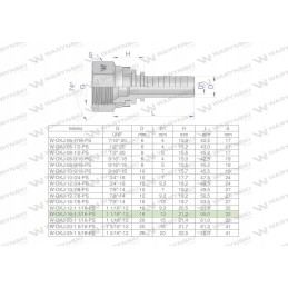 Hidraulinis kalimas dkj dn16 1 1 16 12 unf