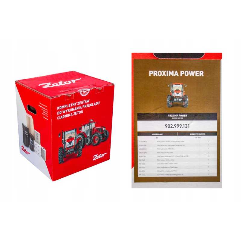 Zetor Proxima Power 902 999 131 patikros komplektas