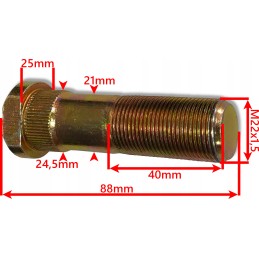 Priekabos varžtų ir veržlių rinkinys HL8011