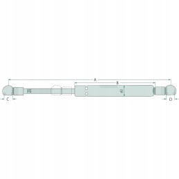 Dujinės pavaros amortizatorius g930500022190