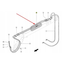 326494 0 strėlės hidraulinė žarna