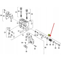 322424 0 hidraulinio bloko slankiklis