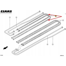 318277 1 strėlės svirties kabelis