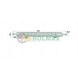 Universali lauko prikabinimo sija 962 mm, 2 kategorija