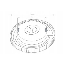 3041489m3n degalų bako dangtelis