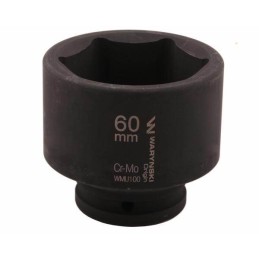 Šešiakampis smūginis lizdas 3 4 60 mm crmo