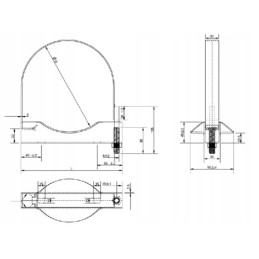 Tvirtinimo juosta 206 mm
