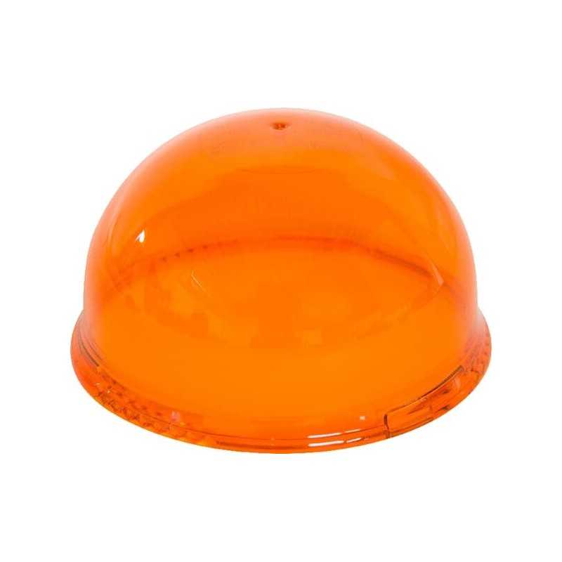 Blykstės lempos gaubtas oranžinis LA20040