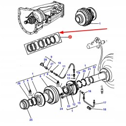229 13 darbinio cilindro remonto komplektas